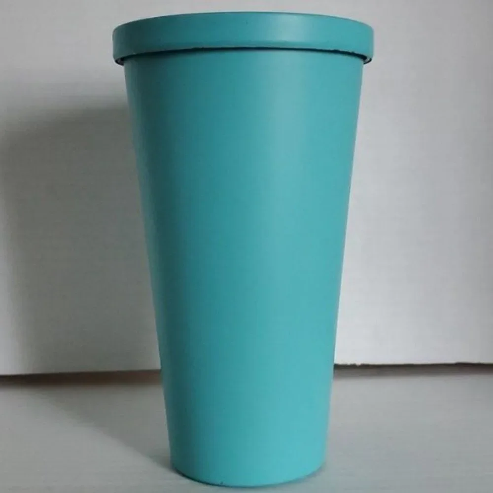 16 oz Starbucks Cold Travel Tumbler ROBIN EGG Teal Blue Stainless Steel Grande